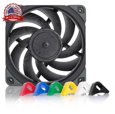 NF-A12x25 PWM chromax.Black.swap, Premium Quiet Fan, 4-Pin (120mm, Black) picture
