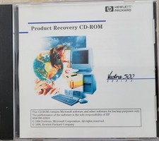 Vintage - HP Product Recovery CD-ROM for Vectra 500, 1996 Part Number: 5011-382 picture