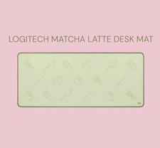 Logitech Desk Mat Latte Limited Edition MATCHA color - 70 cm x 30 cm NEW picture