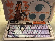 Higround x Naruto Basecamp 65 Sasuke Uchiha Limited Edition Gaming Keyboard picture