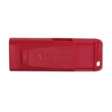 Verbatim Store 'n' Go USB Flash Drive, 64 GB, Red picture