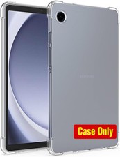 Case for Samsung Galaxy Tab A9 8.7 Inch, Clear Silicone Soft Skin Protective Cov picture
