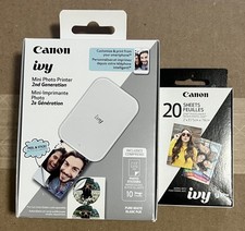 Canon IVY 2 Mini Wireless Photo Printer - White picture