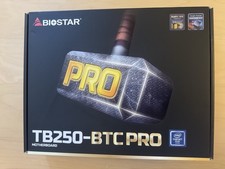 New, Never Used BIOSTAR TB250-BTC Pro Motherboard picture
