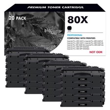 20PK High Yield CF280X 80X Toner Compatible for HP LaserJet Pro 400 M401d M401n picture