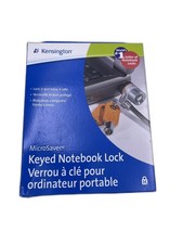 Vintage Kensington Lock MicroSaver Notebook Laptop Security Cable w/ Key picture