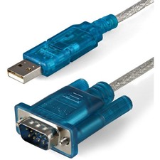 StarTech 3ft (91cm) 1-Port USB to RS232 DB9 Serial Adapter Cable, USB to Serial picture