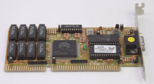 OAK TECHNOLOGY TX2953526 1991 16-BIT ISA VGA OTIVGA GRAPHICS CARD READ picture
