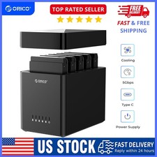 ORICO USB3.0/Type C 5/2 Bay Hard Drive Enclosure 3.5