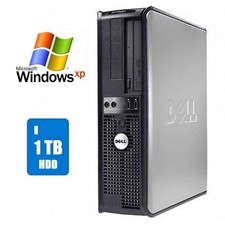 Dell Optiplex 780 DT Desktop Computer 1TB HDD 4GB RAM Windows XP Pro SP3 32Bit picture
