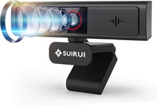 1080P USB Webcam with Microphone 90° Wide Angle PC Camera for Streaming & Calls picture