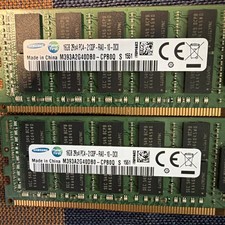 Samsung 32GB (2x16GB) DDR4 ECC Registered RDIMM PC4-2133P 288-Pin picture