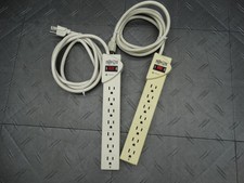 Tripp Lite - 7 Outlet Surge Protector 6' Cord, 1080 Joules (STRIKER) - White picture