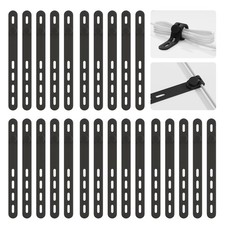 25Pack Silicone Cable Ties,Reusable Cord Organizer for Bundling Electrical Cords picture