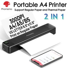 Phomemo P831 NEW Portable Printer Wireless Support Regular Copy Paper A4 LOT picture