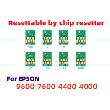 8pcs resettable chips Permanent For Stylus Pro 9600 7600 4000 4400 Printer chip picture
