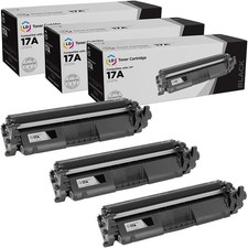 LD Compatible HP CF217A (17A) Black Toner 3PK for M102a, M130a, M130nw, M130fn picture