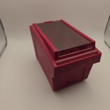 Vintage 70's Fellowes Multi Media 3.5 5.25 Floppy Disk Box Storage Hinged Lid picture