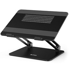 BoYata Laptop Stand, Adjustable Laptop Riser with Slide-Proof Silicone and Pr... picture