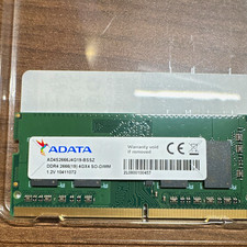 ADATA 4GB DDR4-2666 PC4-21300 260-Pin SO-DIMM Laptop RAM AD4S2666J4G19-BSSZ picture