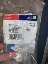 New LOT of  2 Leviton 61110-RL6 Exterme Cat 6 Quickport Jack Blue, A/B Wiring picture