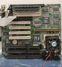 Vintage Diamond Flower G586IPV Socket 7 Motherboard w/ Cyrix 120 & RAM picture
