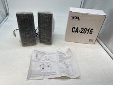 NEW Cyber Acoustics CA-2016 2-Piece USB Powered Computer Speaker System-Free S/H picture