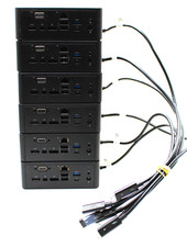 Lot of 6 - Genuine Dell K16A Thunderbolt Dock USB Type-C TB16 picture