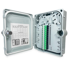 Fiber Optic Wall Mount or Pole Mount Enclosure for Indoor or Outdoor Fiber Optic picture