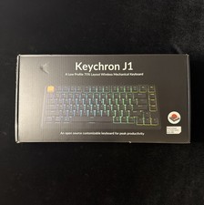Keychron J1 Low Profile 75% Wireless Mechanical Keyboard, Brown Tactile Switches picture