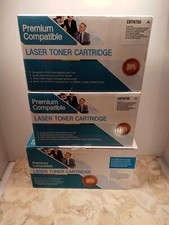 Lot of 3 Premium  compatible Laser Toner Cartridge's CBTN750 for Brother picture