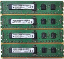 Micron 16GB 4x4GB DDR3-1866 PC3-14900R ECC REG RDIMM 1Rx8 MT9JSF51272PZ-1G9E2HE picture