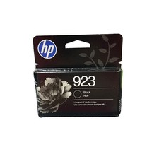 HP 923 Black Standard Yield Ink Cartridge (4K0T3LN) 12/2027 picture