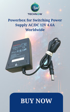 Powerbox for SPN-470-12 Switching Power Supply AC/DC 12V 4.6A  Worldwide picture