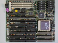 Socket 3 VLB Motherboard,Chicony CH-471A Ver2.0, 486DX2-66 32MB Vintage Working picture