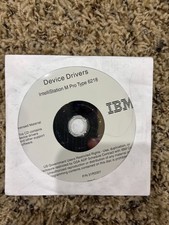 IBM intellistation M pro type 6218 driver  CD picture