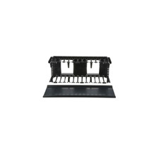 Panduit NMF4 High Capacity Horizontal Single-Sided Cable Manager ABS 4RU Black picture