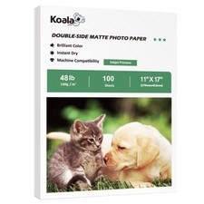 Koala Photo Paper DoubleSide Matte 11x17 Inch 100 PCS 48LB 180gsm Inkjet picture
