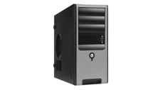 IN WIN C-Series C583 C583.CQ450TB3 black/silver USB/Audio Mini Tower Chassis picture