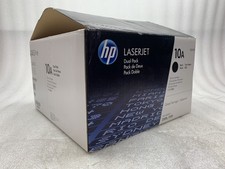 GENUINE HP 10A Q2610D TONER CARTRIDGE BLACK DUAL PACK Open Box - Sealed bags picture