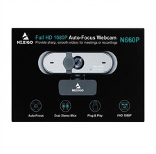 NexiGo N660P 1080P 60FPS Webcam with Software Control, Dual Microphone Sealed picture