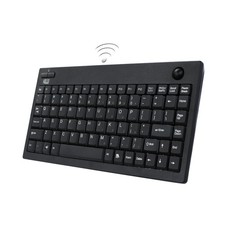 Adesso WKB-3100UB Keyboard Wireless 2.4Ghz Rf Mini Trackball Retail picture