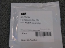 3M 8200-W FC Connector SM Hot Melt Fiber Optic Splice End New NOS  1 piece each picture