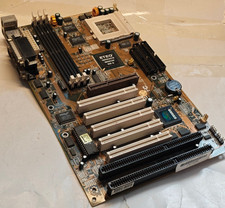 Super Socket 7 ATX *1 MB Cache* Soyo SY-5EMA+ Motherboard (VIA MVP3) CPU + 128 M picture