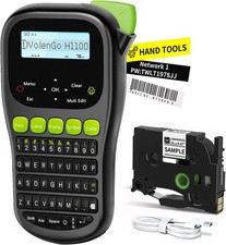 Phomemo H1100 Label Maker Handheld Backlit Label Printer with White a Tape(12mm) picture