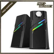 Computer Speakers for Desktop PC with Oversized Volume Knob and Clear Sound picture