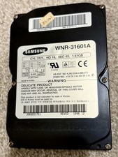 Samsung WNR-31601A 1.61GB Tower Computer Hard Drive Vintage HDD Not Tested picture