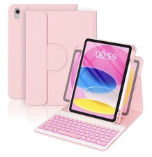Keyboard Case for iPad 11th Generation 2025 & 10th Generation 2022, 360 Rotat... picture