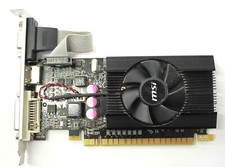 MSI GeFORCE GT610 1GB PCIe VGA VIDEO GRAPHICS CARD HDMI DVI N610GT-MD1GD3/LP picture