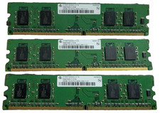 3PCS Infineon HYS64T32000HU-3.7-A 256MB 1Rx16 PC2-4200U-444-11-C1 PC Memory picture